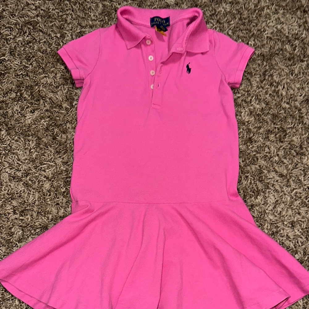 Polo by Ralph Lauren Pink Kids Casual Dress